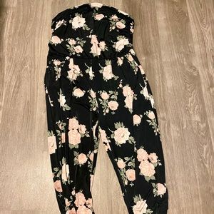 Floral jumpsuit